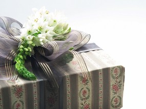礼物礼品包装装饰 二 壁纸30 礼物礼品包装装饰(二) 静物壁纸