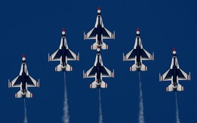 美国空军USAF的雷鸟 USAF Thunderbirds 壁纸50 美国空军USAF的雷 军事壁纸