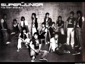 韩国当红人气组合Super Junior 壁纸12 韩国当红人气组合Su 明星壁纸