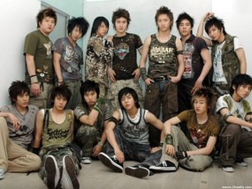 韩国当红人气组合Super Junior 壁纸15 韩国当红人气组合Su 明星壁纸