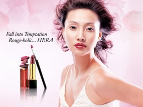  广告模特壁纸 Desktop Wallpaper of Cosmetic Models 韩国HERA 广告模特壁纸(二) 明星壁纸