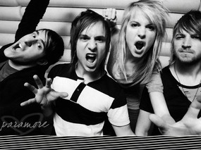 Paramore美国乐队组合 壁纸18 Paramore美国乐队组合 明星壁纸
