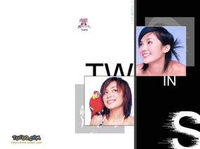 香港最红组合 Twins壁纸 Twins 壁纸 Desktop Wallpaper of Twins 香港最红组合Twins壁纸 明星壁纸