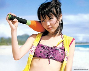  100张 早安少女组图片壁纸 Desktop Wallaper of Japanese Morning Musume 早安少女组夏威夷夏日写真壁纸 明星壁纸