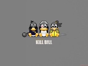 Linux系统小企鹅壁纸 Linux系统小企鹅壁纸 其他壁纸
