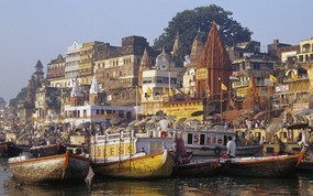 文化之旅  Varanasi Uttar Pradesh India 印度 瓦拉纳西图片壁纸 地理人文景观壁纸精选 第四辑 人文壁纸