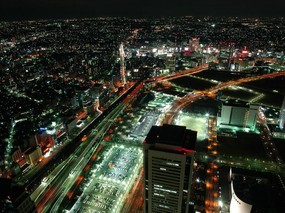 东京璀璨夜色壁纸 东京璀璨夜色壁纸 人文壁纸