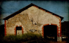 HDR 西班牙城市映像 旧火车站 HDR西班牙Girona 城市风景 HDR 西班牙城市映像 人文壁纸