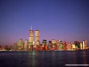 纽约 9 11 回忆双子塔 纽约双子塔图片壁纸 Desktop Wallaper of Newyork Twin Towers 纽约 9.11 回忆双子塔 人文壁纸