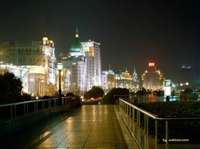 上海夜景 繁华之都 上海夜景图片壁纸China Travel Shanghai Night Scene 上海夜景繁华之都 人文壁纸