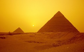 文化之旅 地理人文景观壁纸精选 第二辑 Pyramids Giza Egypt 埃及 吉萨金字塔图片壁纸 文化之旅地理人文景观壁纸精选 第二辑 人文壁纸