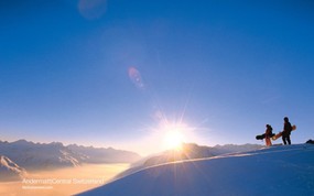 温泉与滑雪 瑞士冬季旅游景点壁纸 Andermatt Central Switzerland 安德马特图片壁纸 温泉与滑雪瑞士冬季旅游景点壁纸 人文壁纸