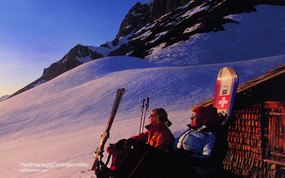 温泉与滑雪 瑞士冬季旅游景点壁纸 Heidmanegg Central Switzerland 瑞士中部雪景图片壁纸 温泉与滑雪瑞士冬季旅游景点壁纸 人文壁纸