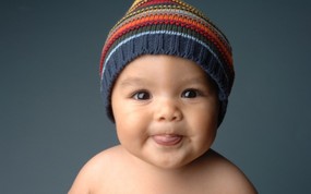  可爱婴儿摄影 精灵小宝宝图片壁纸 爱与纯真-可爱婴儿儿童摄影壁纸 摄影壁纸