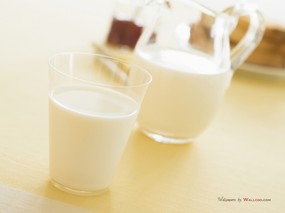  早餐图片 牛奶图片 Breakfast Milk Photo 健康早餐-美食摄影壁纸 摄影壁纸