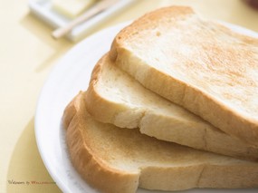  早餐图片 烤面包图片 Breakfast Photo toasted breads Photo 健康早餐-美食摄影壁纸 摄影壁纸