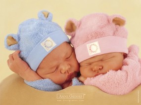 婴儿摄影家Anne Geddes作品可爱婴儿(二) 摄影壁纸