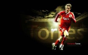 英超 2009 10赛季 Liverpool 利物浦壁纸 Squad Fernando Torres壁纸下载 2009-10赛季 Liverpool 利物浦壁纸 体育壁纸