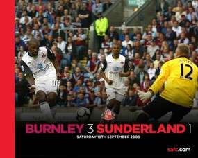 英超 2009 10赛季 Sunderland 桑德兰壁纸 Burnley 3 Sunderland 1桌面壁纸 2009-10赛季 Sunderland 桑德兰壁纸 体育壁纸