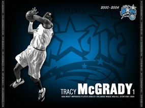 NBA壁纸  No 1 特雷西 麦克格雷迪壁纸 Tracy McGrady Wallpaper 奥兰多魔术队官方桌面壁纸 体育壁纸