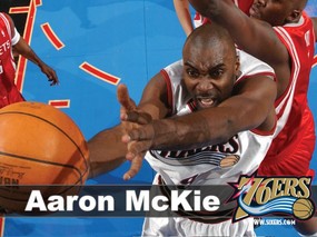 NBA壁纸  前76人队 阿龙 麦基壁纸 Aaron McKie Desktop 费城76人队官方桌面壁纸 体育壁纸