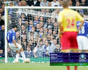 英超联赛球队  Everton 2 Watford 1 Mikel Arteta桌面壁纸 官方Everton 埃弗顿壁纸 体育壁纸