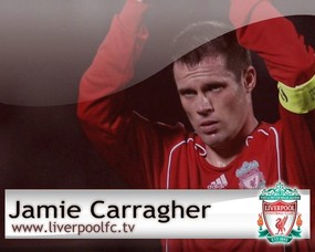 英超联赛球队  Jamie Carragher桌面壁纸 官方Liverpool 利物浦壁纸-球员阵容 体育壁纸