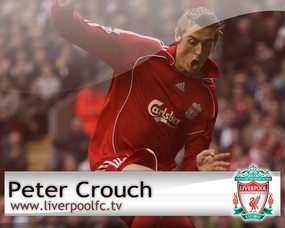 英超联赛球队  Peter Crouch桌面壁纸 官方Liverpool 利物浦壁纸-球员阵容 体育壁纸