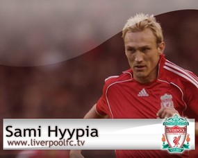 英超联赛球队  Sami Hyypia桌面壁纸 官方Liverpool 利物浦壁纸-球员阵容 体育壁纸