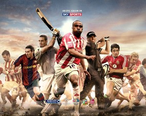 英超联赛球队  Sky Sports Epic Season 2008 09桌面壁纸 官方Stoke City 斯托克城壁纸 体育壁纸