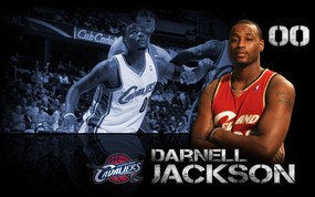NBA 克里夫兰骑士队2008 09赛季官方桌面壁纸 Darnell Jackson图片壁纸 克里夫兰骑士队2008-09赛季官方壁纸 体育壁纸