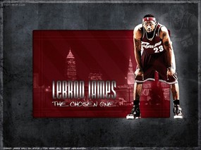 NBA壁纸  骑士队NO 23 勒布朗 詹姆斯壁纸 LeBron James Desktop 克里夫兰骑士队官方桌面壁纸 体育壁纸