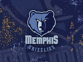 NBA壁纸  孟菲斯灰熊队LOGO壁纸图片 Memphis Grizzlies Logo Desktop 孟菲斯灰熊队官方桌面壁纸 体育壁纸