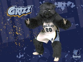 NBA壁纸  孟菲斯灰熊队吉祥物壁纸 Memphis Grizzlies Official Desktop 孟菲斯灰熊队官方桌面壁纸 体育壁纸