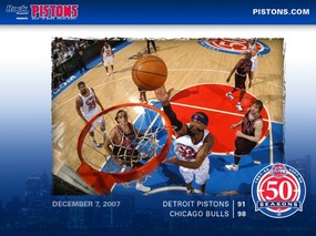 NBA壁纸底特律活塞队官方桌面壁纸 体育壁纸