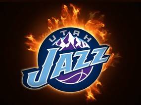 NBA壁纸 犹他爵士队官方桌面壁纸 犹他爵士队标志壁纸 Utah Jazz Logo Desktop NBA壁纸犹他爵士队官方桌面壁纸 体育壁纸
