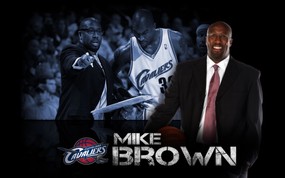  Mike Brown图片壁纸 NBA骑士队 Cavaliers 2009季后赛壁纸 体育壁纸