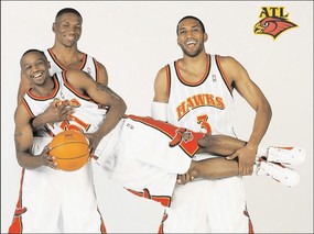 NBA亚特兰大鹰队壁纸 体育壁纸