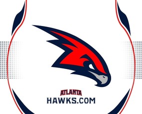 NBA壁纸  亚特兰大老鹰队LOGO壁纸图片 Atlanta Hawks Logo Desktop 亚特兰大老鹰队官方桌面壁纸 体育壁纸