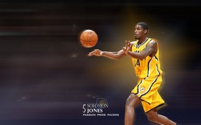 NBA  Solomon Jones 图片壁纸 印第安纳步行者队2010 球星壁纸 体育壁纸