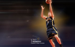 NBA  Troy Murphy 图片壁纸 印第安纳步行者队2010 球星壁纸 体育壁纸