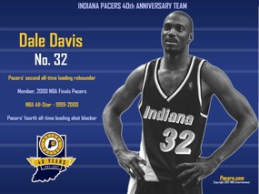 NBA壁纸  前步行者队NO 32 戴尔 戴维斯壁纸 Dale Davis Desktop 印第安纳步行者队官方桌面壁纸 体育壁纸