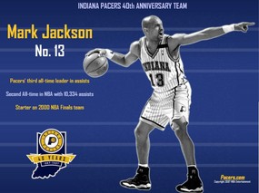 NBA壁纸  前步行者队NO 13 马克 杰克逊壁纸 Marc Jackson Desktop 印第安纳步行者队官方桌面壁纸 体育壁纸