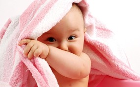 可爱Baby婴儿宽屏高清壁纸 壁纸2 可爱Baby婴儿宽屏 系统壁纸