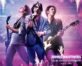  乔纳斯兄弟3D演唱会 Jonas Brothers The 3D Concert Experience 桌面壁纸 北美新上映电影壁纸合集[2009年03月版] 影视壁纸