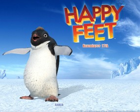  2006 The Happy Feet 2006 Movie Wallpaper 快乐的大脚 企鹅壁纸 电影壁纸《快乐的大脚 The Happy Feet》 影视壁纸