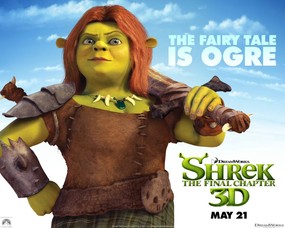 怪物史莱克4 Shrek Forever After 电影壁纸 Shrek Forever After 史瑞克快乐4神仙桌面壁纸 怪物史莱克4 Shrek Forever After 影视壁纸
