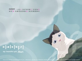 韩国动画电影-美丽密语(My beauriful Girl, Mari) 影视壁纸