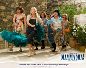  Mamma Mia 妈妈米娅壁纸 好莱坞音乐片《妈妈米娅 Mamma Mia! 》电影壁纸 影视壁纸