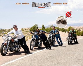荒野大飚客 惊骑之旅 Wild Hogs 壁纸下载 荒野大飚客 电影壁纸 Movie Wallpapers Wild Hogs 《荒野大飚客 Wild Hogs》壁纸下载 影视壁纸